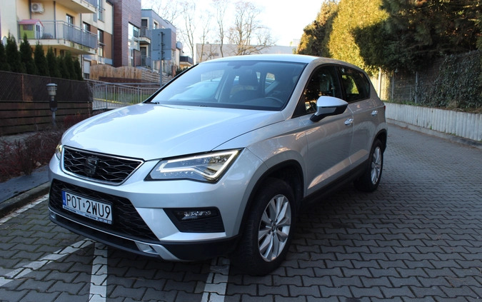 Seat Ateca cena 77000 przebieg: 84000, rok produkcji 2017 z Katowice małe 211